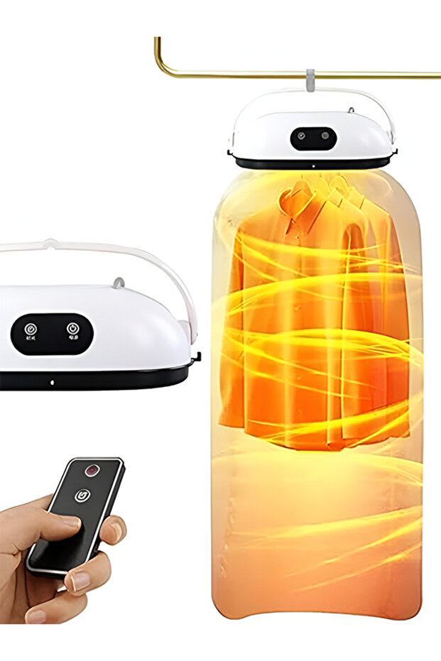 مجفف الملابس المحمول المعلق الأوتوماتيكي بالكامل - 4