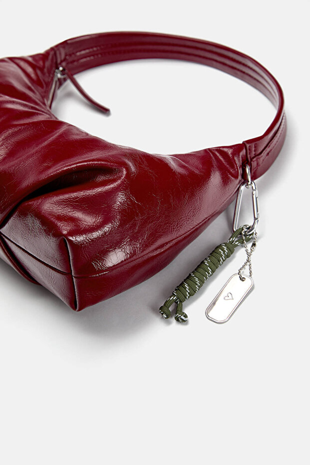 Süslemeli omuz çantası - 4