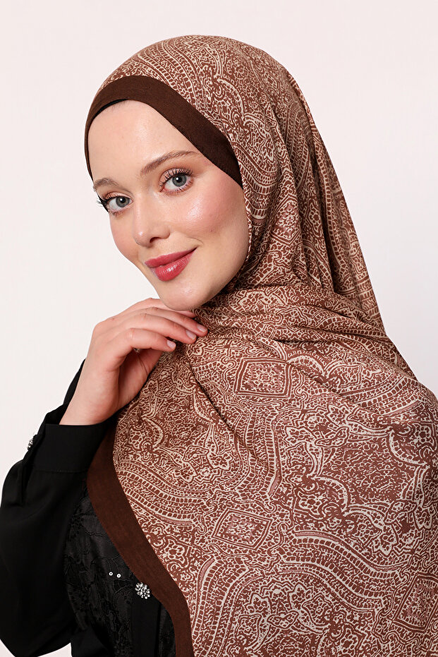 DESENLİ İPEK ŞAL - 2