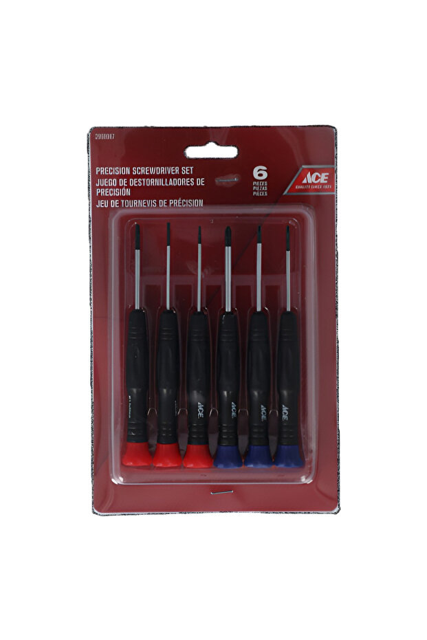 مجموعة مفكات براغي دقيقة مكونة من 6 قطع - 1