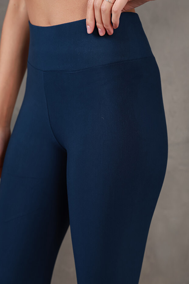 بنطال ضيق أساسي طويل حتى الكاحل MISSTA2438 - 7