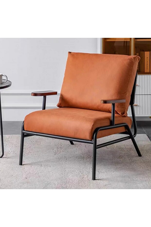 Leather Accent Chair - 2