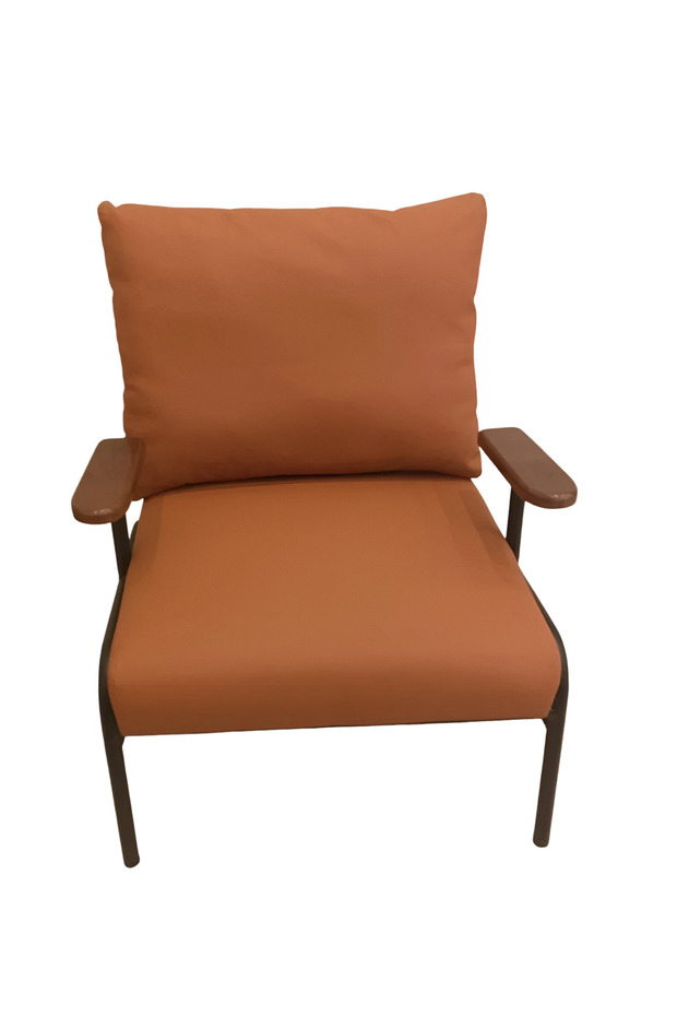 Leather Accent Chair - 3