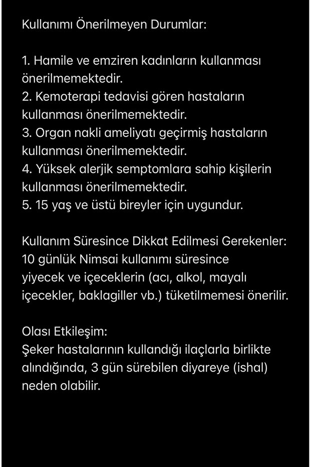 Gıda Takviyesi - 3