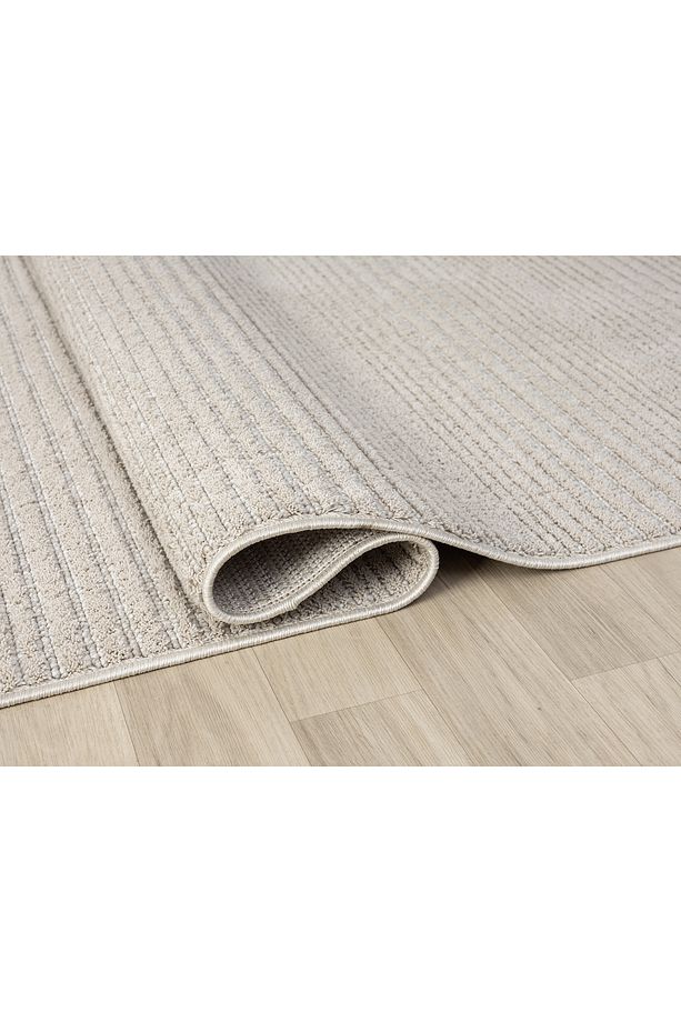 Step Serisi Naturel Bukleli Yumuşak Dokulu Iskandinav Dokuma Halı - 2