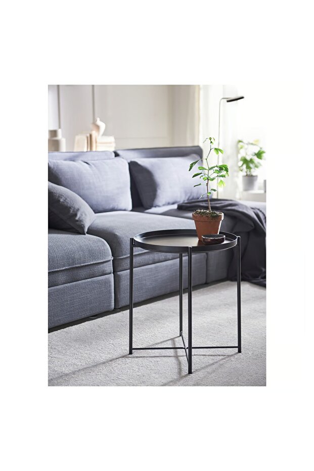 طاولة صينية - أسود، 45×53 سم - 3