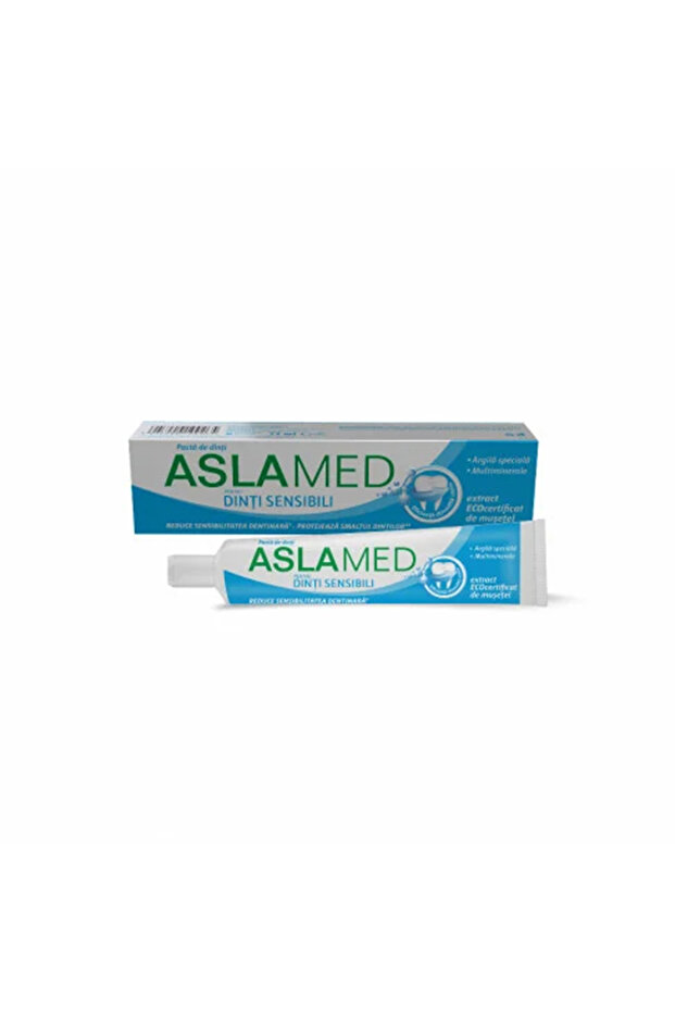 AslaMed Toothpaste for Sensitive Teeth, 18 ml - 1