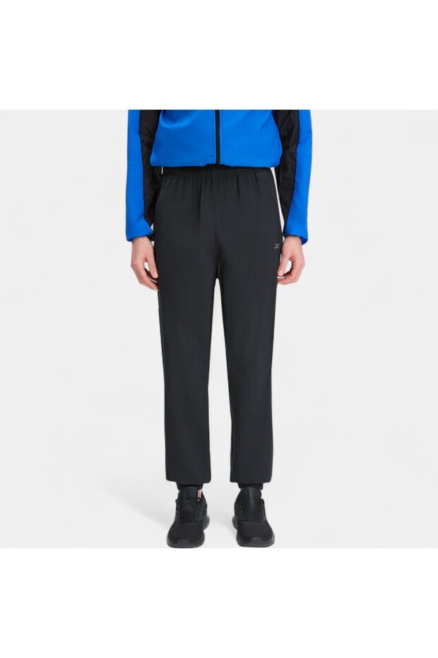 ID TRAIN WOVEN PANT بنطال رياضي أسود للرجال