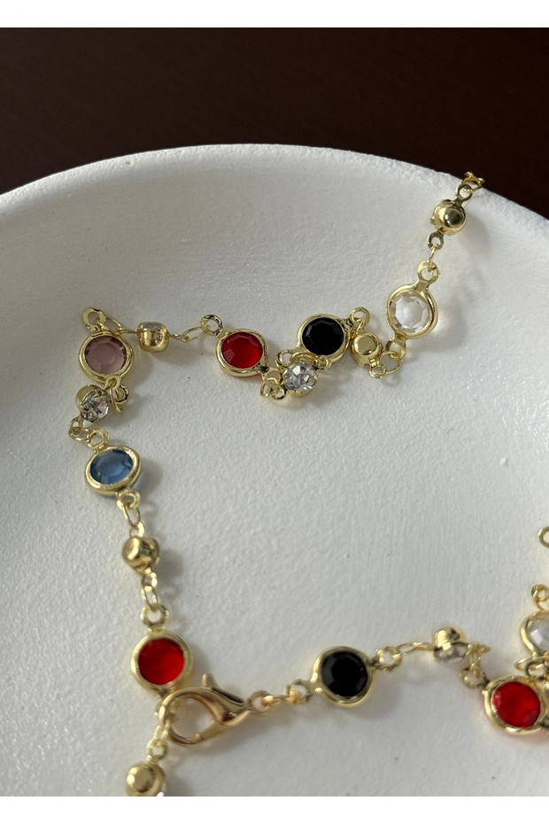 65 cm Y Necklace Zircon&Ring