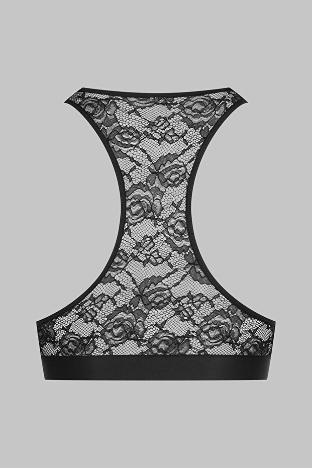 FLASHBACK BRA - MAISON CLOSE - L, BLACK - 4