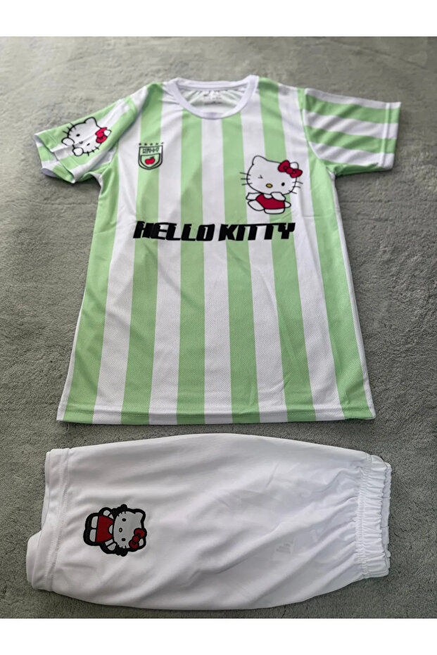 yeşil Hello Kitty Forma Jersey - 2