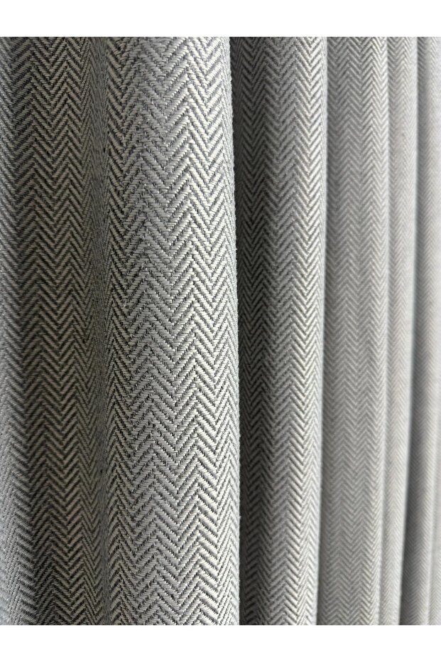 Fish Backless Gray Background Curtain 1/2.5 Medium Pleated Background Curtain