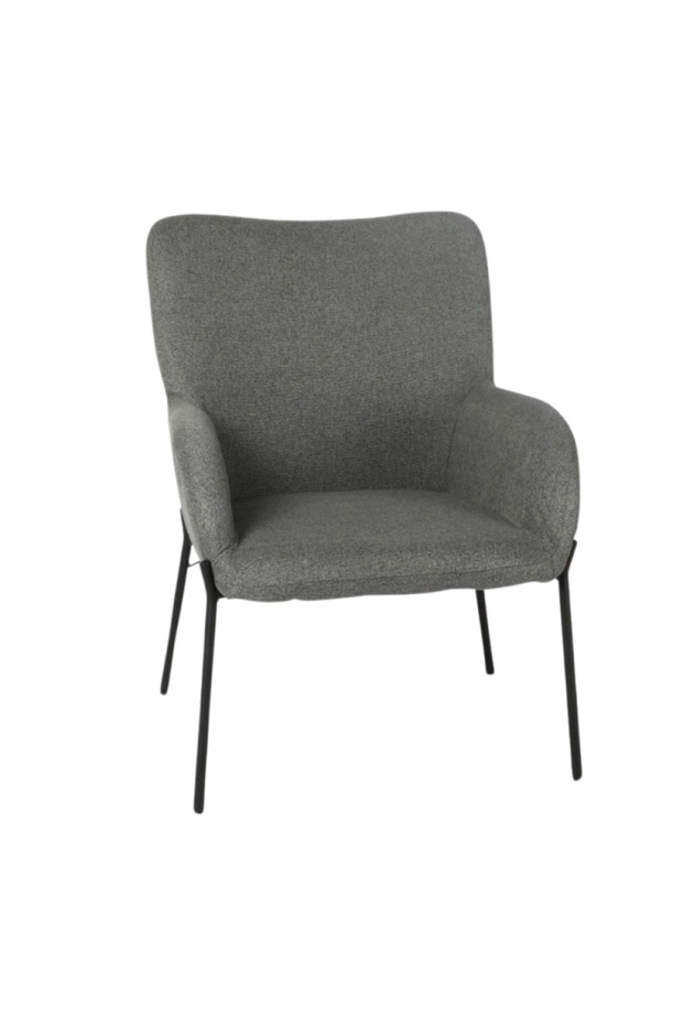 Curly Polyester Armchair - 1