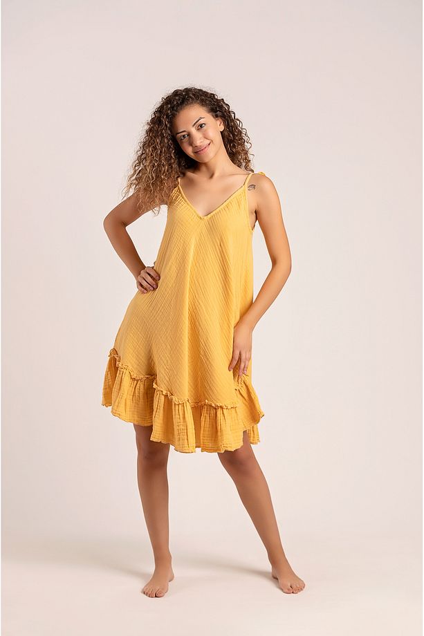 Maya Müslin Elbise - 1