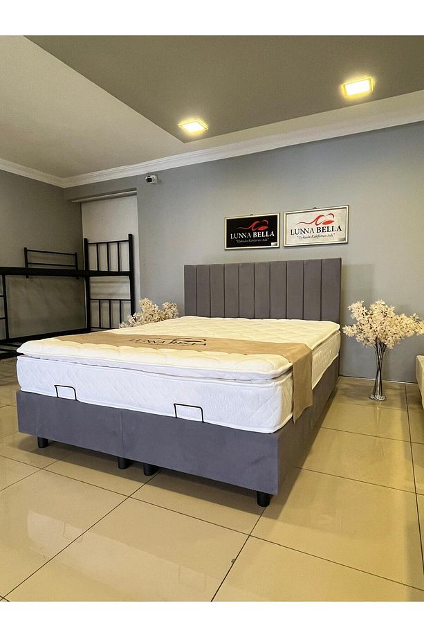Aycha Set (BAZA-BAŞLIK-YATAK DAHİL) ÇİFT KİŞİLİK - 2