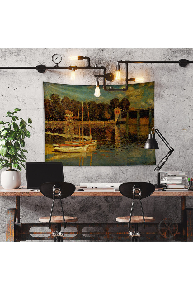 The Argenteuil Bridge Duvar Örtüsü - 100 cm x 135 cm - 3