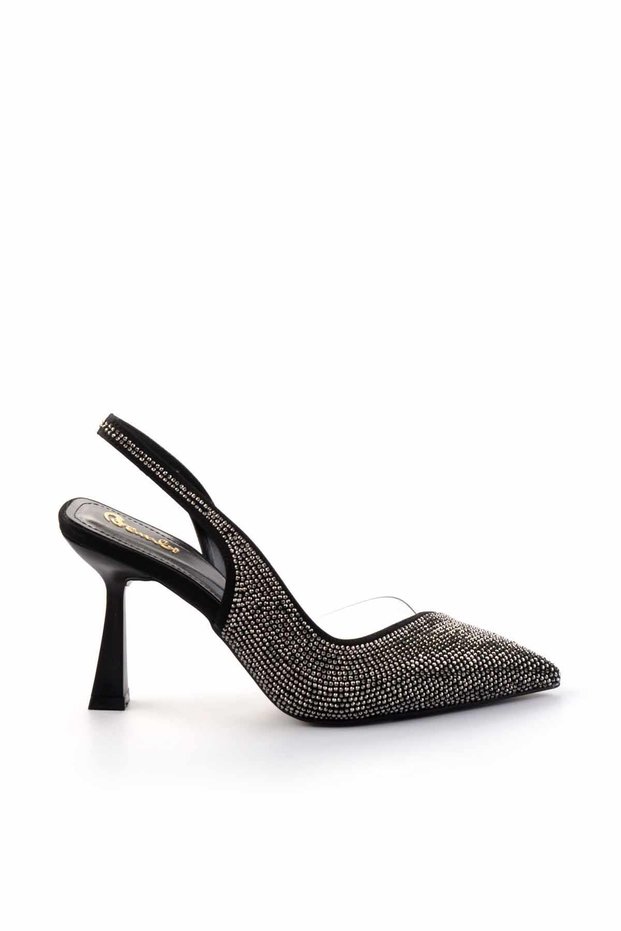 Platinum Stone Women's Evening Dress Shoes01231373087