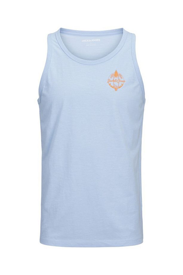 Erkek Mavi Jjone Color Summer Tanktop Sl Atlet 12269423-Chambrayb - 5