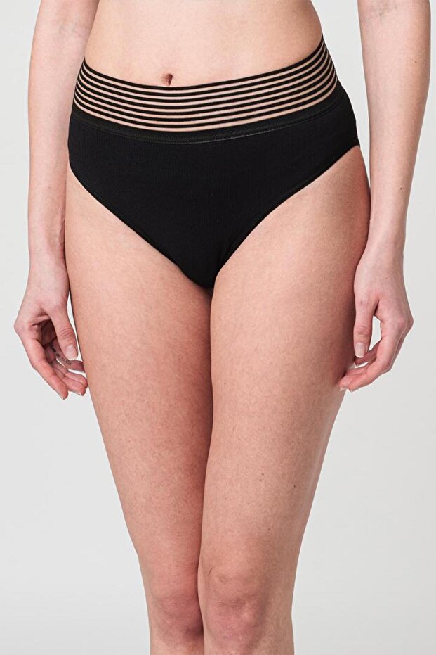 Slip negru, mărimea S - 1