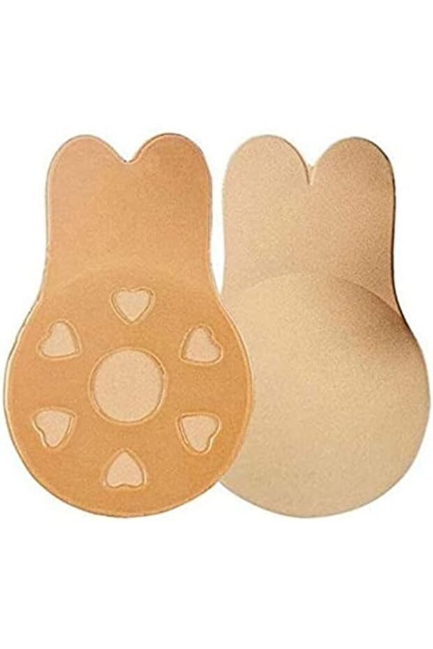 Women's Strapless Backless Bra Lightly Padded Breast Lift Push Up Stick-on Adhesive Cover