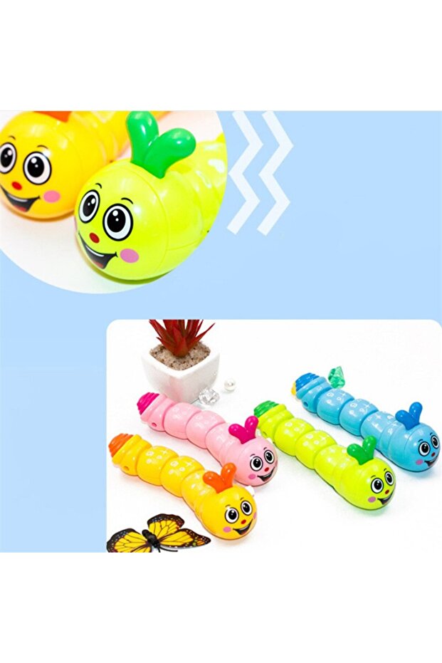 Cosby Kurmalı Sevimli Tırtıl Neşeli Hareketli Tırtıl Kurtçuk - 3