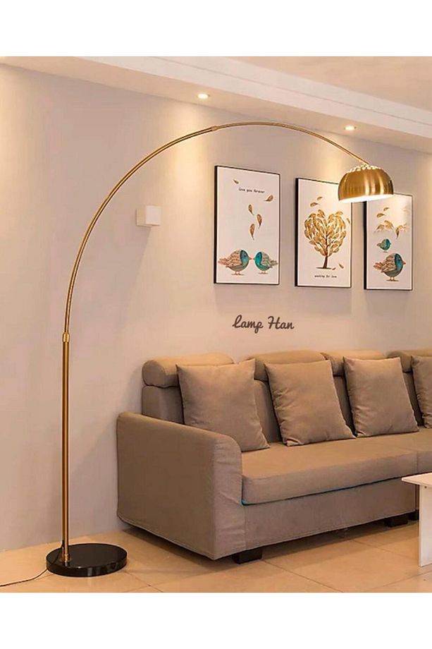 Deve Boynu Serisi Zemin Lambası Ota Lambader (Satıcı Kısmının LAMP HAN Olmasına Dikkat Ediniz.) - 1