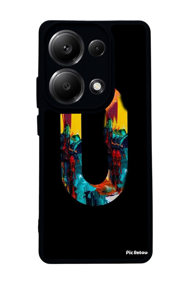 Xiaomi Redmi Note 13 Pro 4g Compatible Matte Black Case – Soft Silicone, Protective, Shock Absorbing Cover