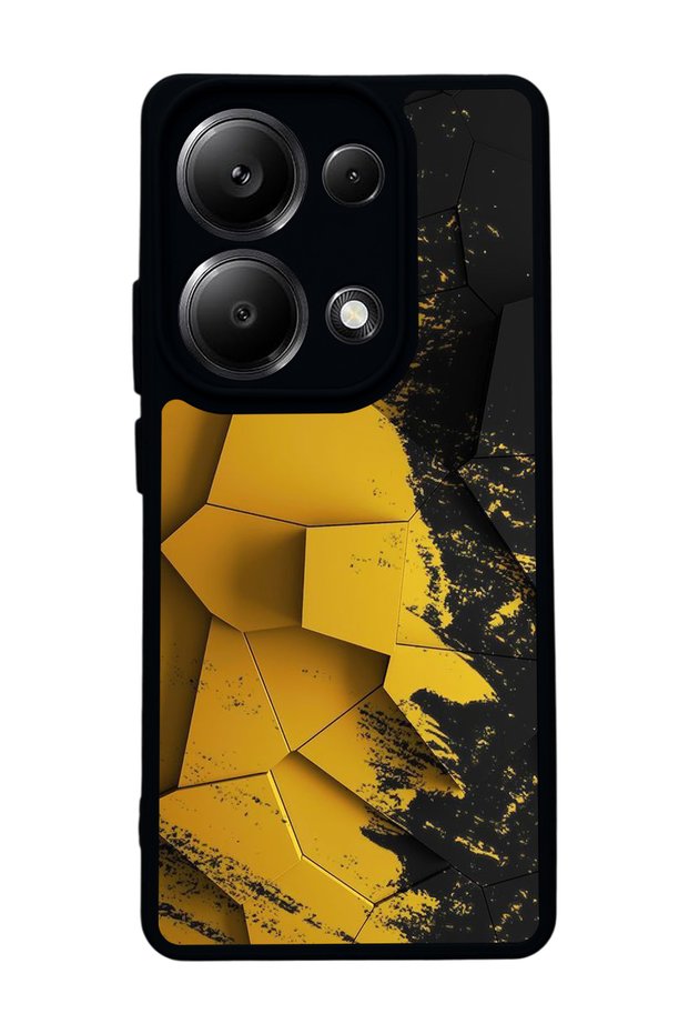 Xiaomi Redmi Note 13 Pro 4g Compatible Matte Black Case – Soft Silicone, Protective, Shock Absorbing Cover