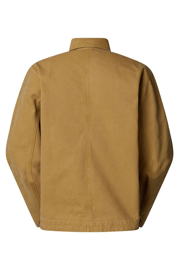 NF0A8B721731-M CEDAR CANVAS WORK JA Kahve Regular Fit Düz Erkek Ceket - 6