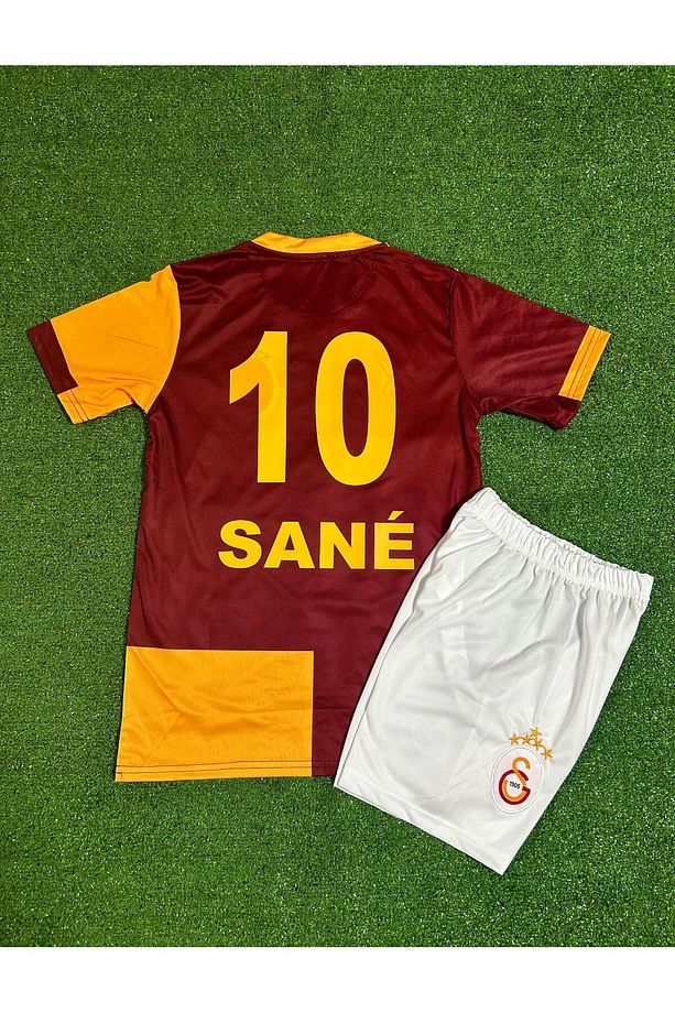 G'â.l.a.t.â.s.a.r.â.yy 2025-26 Yeni Sezon 5 Yıldızlı Parçalı Lorey Sane Çocuk Forması 4'lü Set - 3