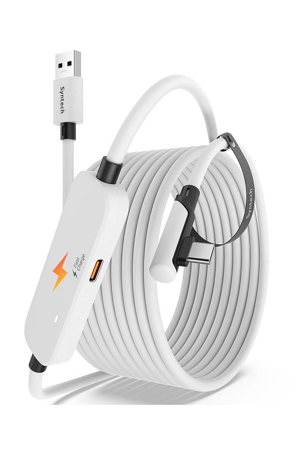 Şarj ile Bağlantı Kablosu 16FT Meta Quest 3S/Quest için - 1