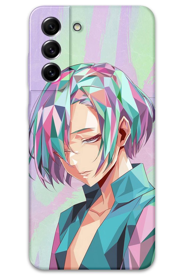 Galaxy S21 Fe Compatible Anime Patterned Phone Case + Screen Protector - 5743
