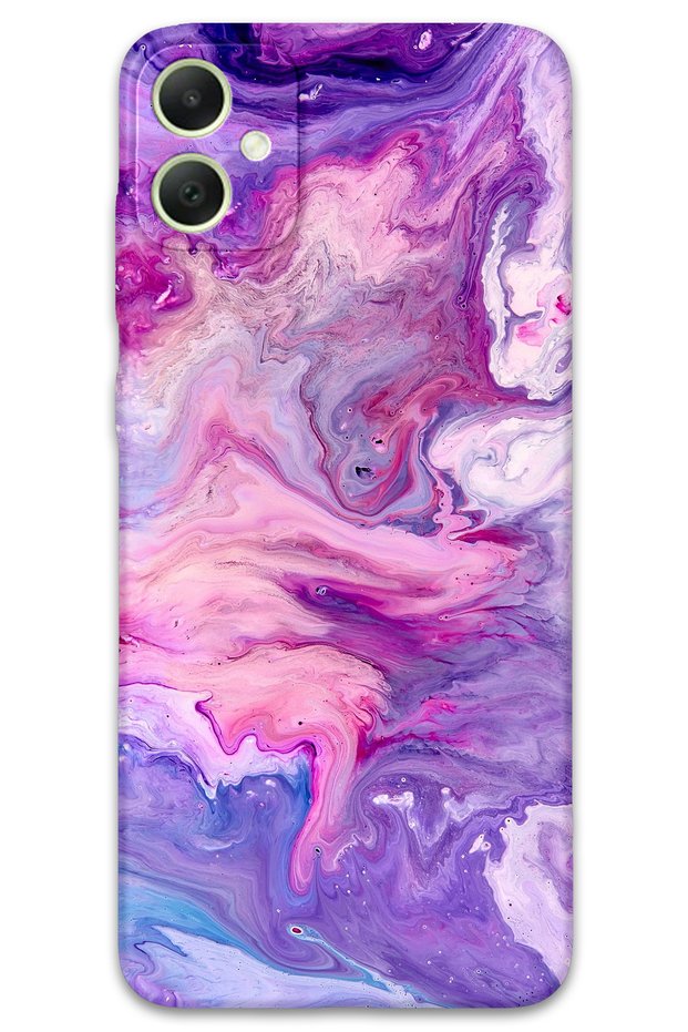 Galaxy A06 Compatible Marble Pattern Phone Case + Screen Protector - 5813