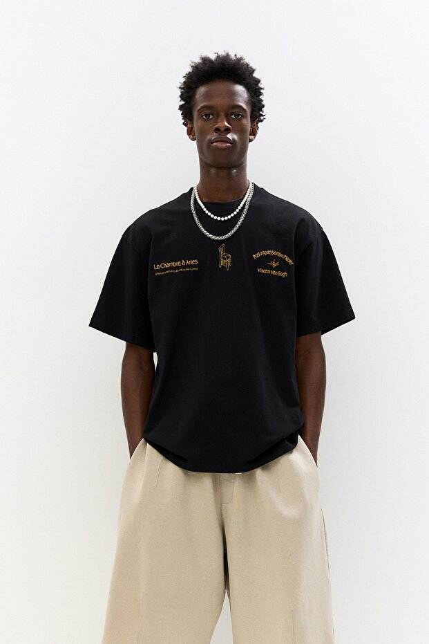 Van Gogh odası t-shirt - 2