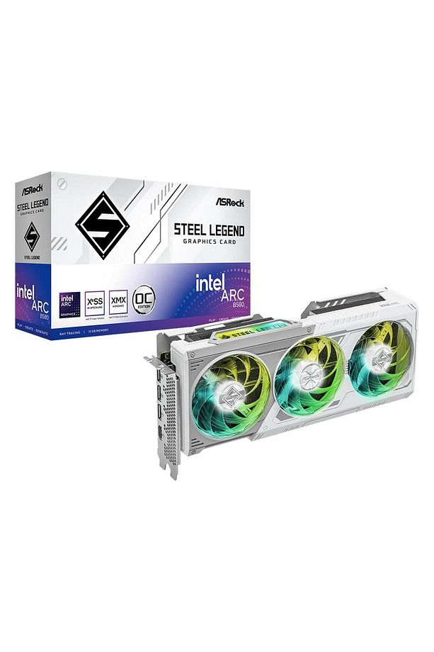 Arc B580 Steel Legend OC 12GB GDDR6 192bit Ekran Kartı - 1