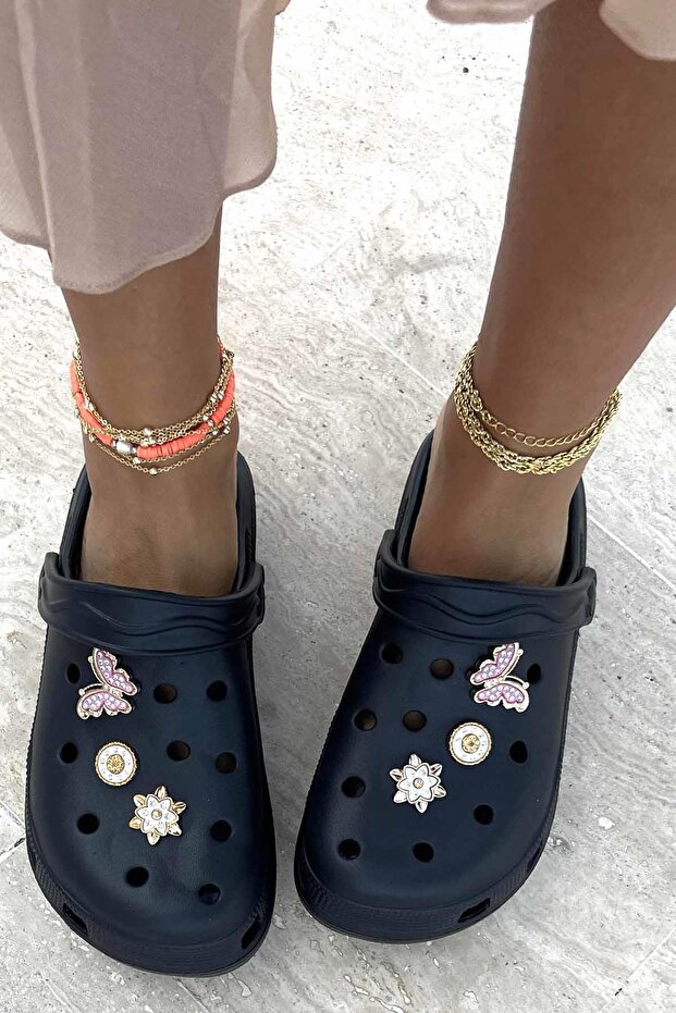Black Women's Slippers K04740320559