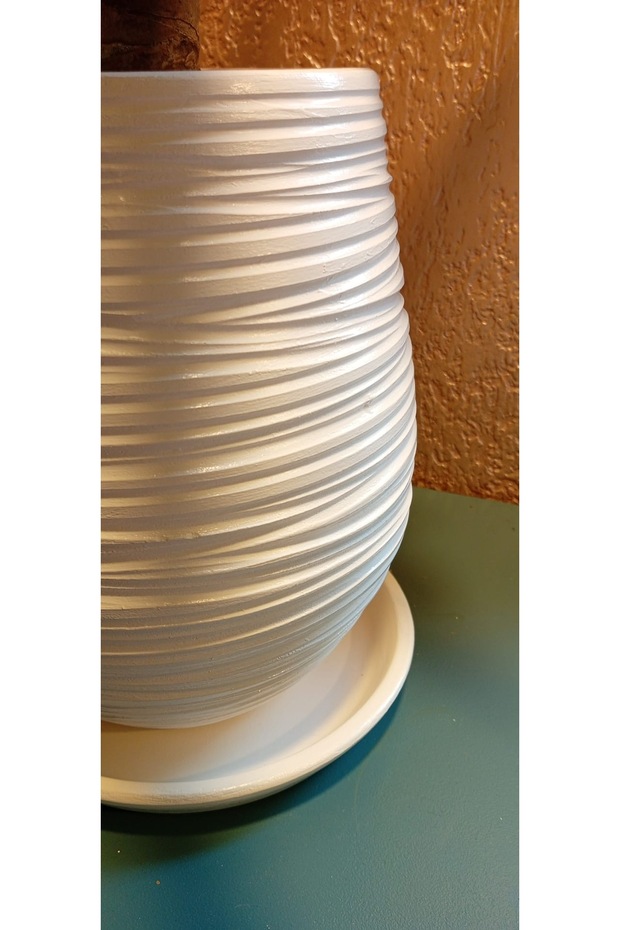 Toprak seramik saksı - 1