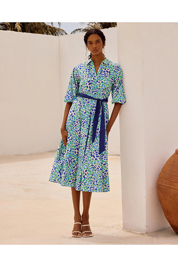 Rochie verde Select 10002511310004 - 1