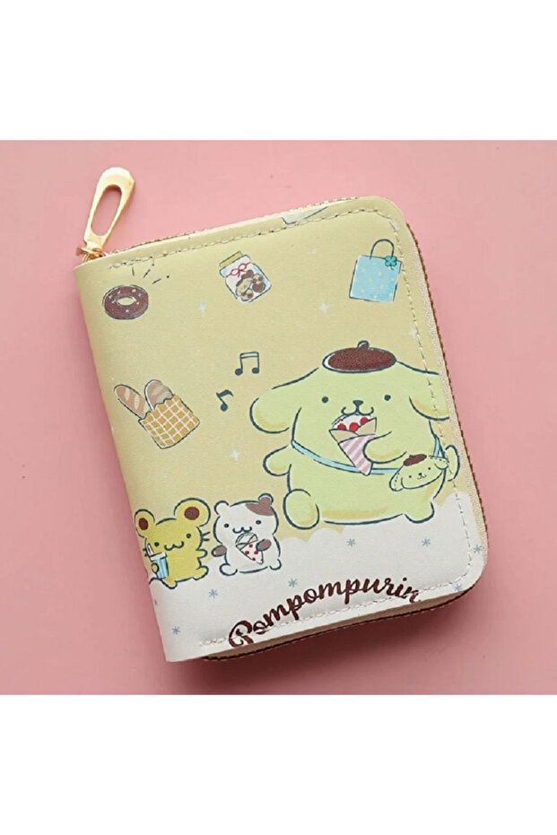 Kuromi, Cinnamoroll, Mymelody, Pompompurin, Pochacco Character Patterned Children's Wallet
