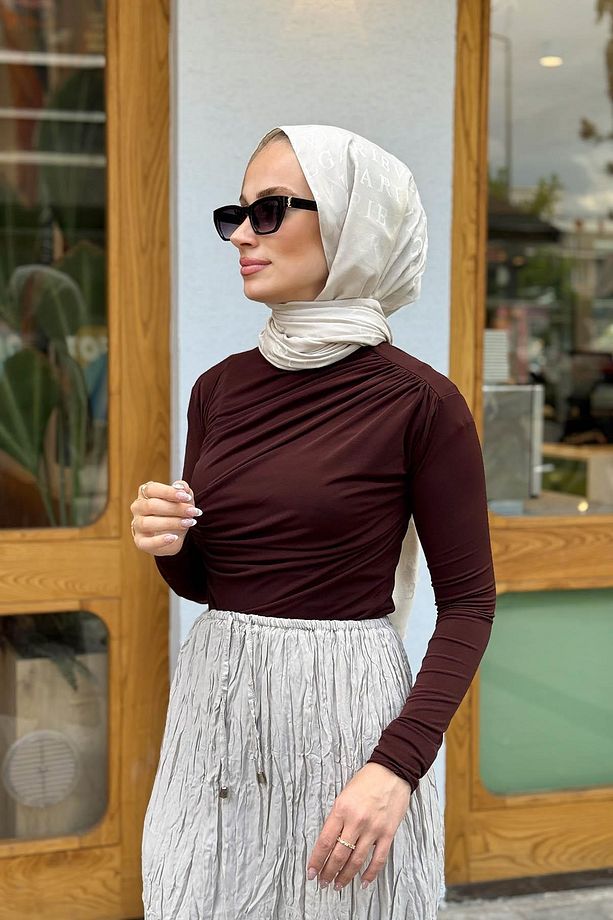 Degaje Bluz Acı Kahve - 3