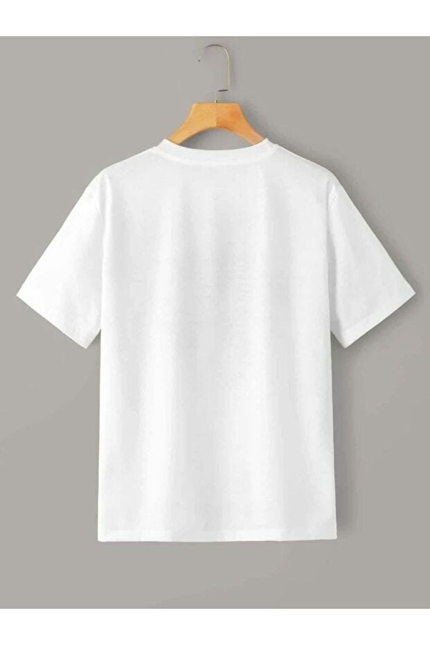 Ανδρικό λευκό μπλουζάκι - 1