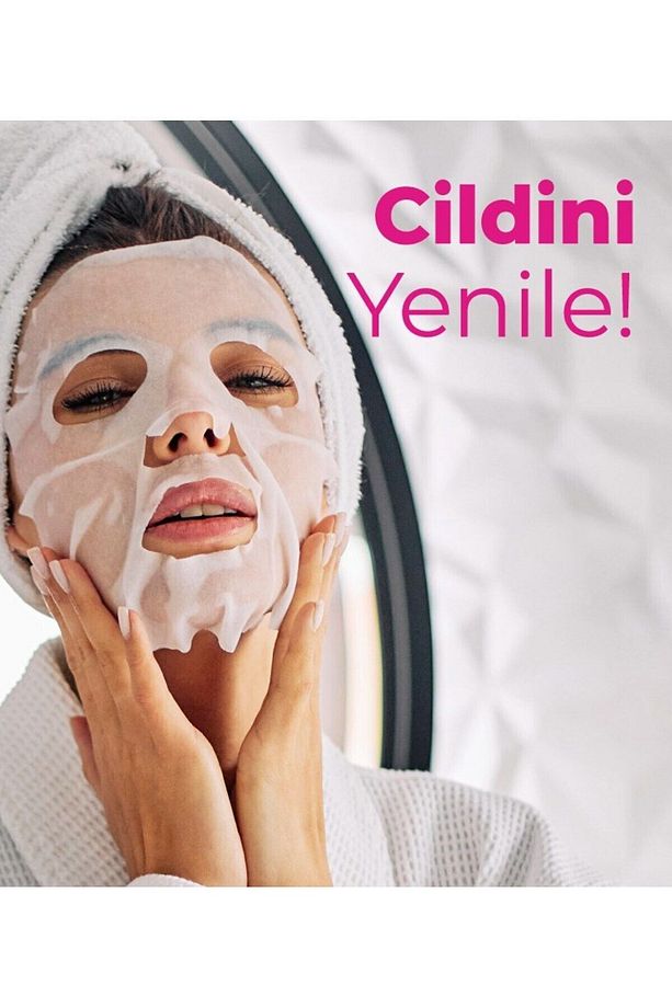 DERMİNİX GLİKOLİK ASİT KAĞIT MASKE 5 ADET - 4