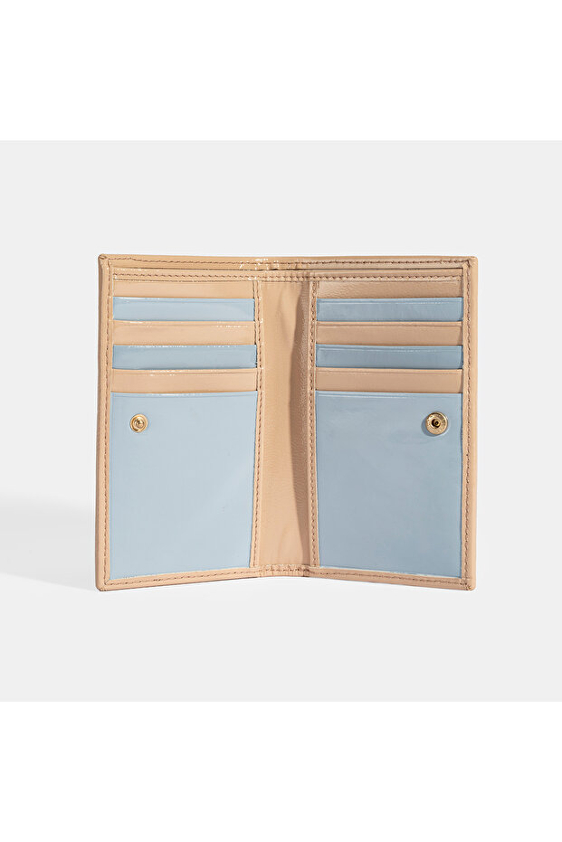 Kadın Ten Deri Cüzdan - 5