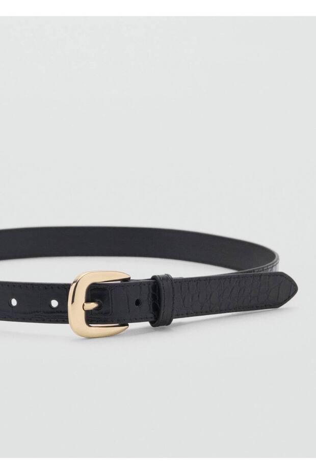 Timsah derisi görünümlü kemer - 1