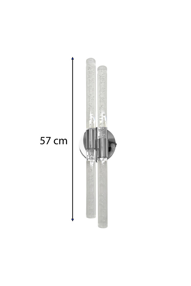 Bh Bubblelight Dubble Şık Ve Zarif Modern Led Duvar Aplik Gümüş Rgb Elektrikli Kumandalı - 3