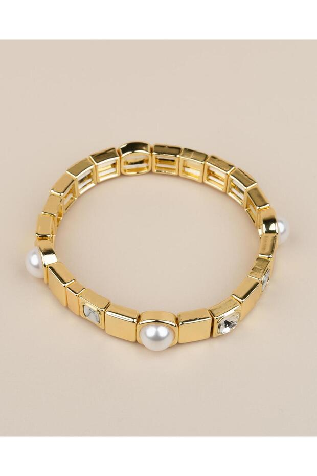 Nuvia Porcelain Coated Elastic Bracelet