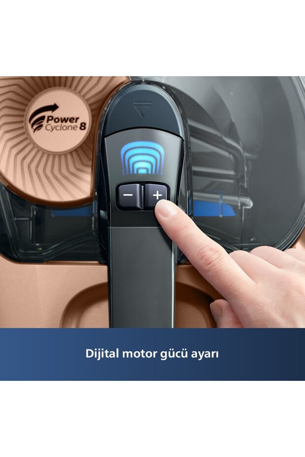 En Hızlı Silip Süpüren Marathon Daily, 900 W Toz Torbasız Süpürge, + 5 Yıl Garanti - 5