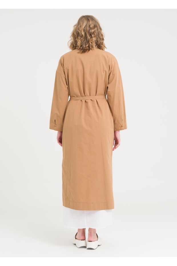 V Yaka İçli Dışlı Elbise - 2