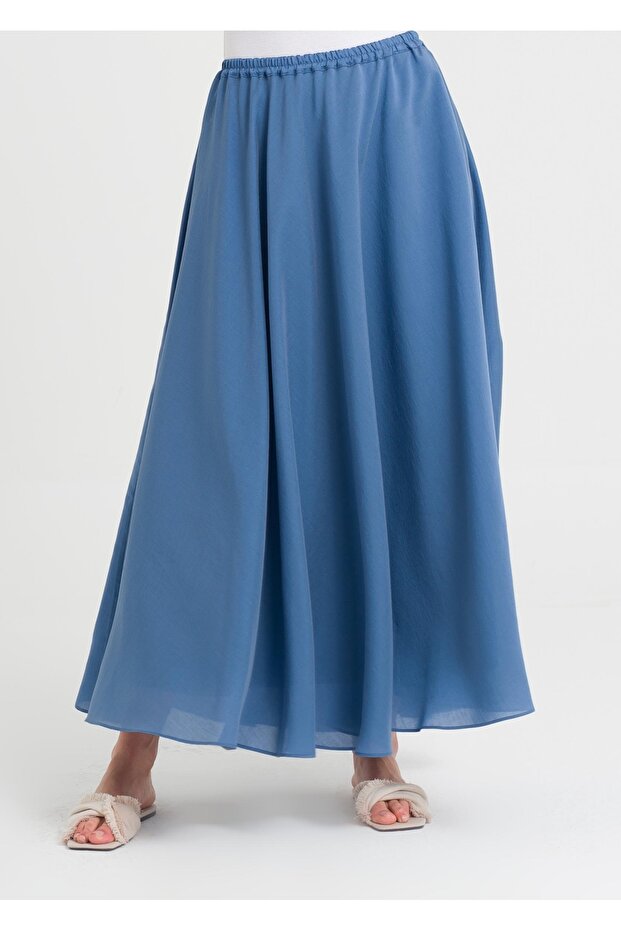 Beli Lastikli Etek - 4