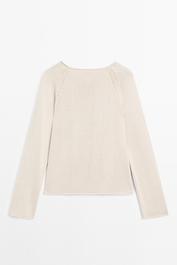 Dik yaka triko kazak - 8